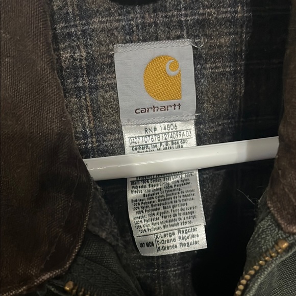 Vintage Carhartt Barn Detroit Jacket Durable Canvas - Picture 3 of 9